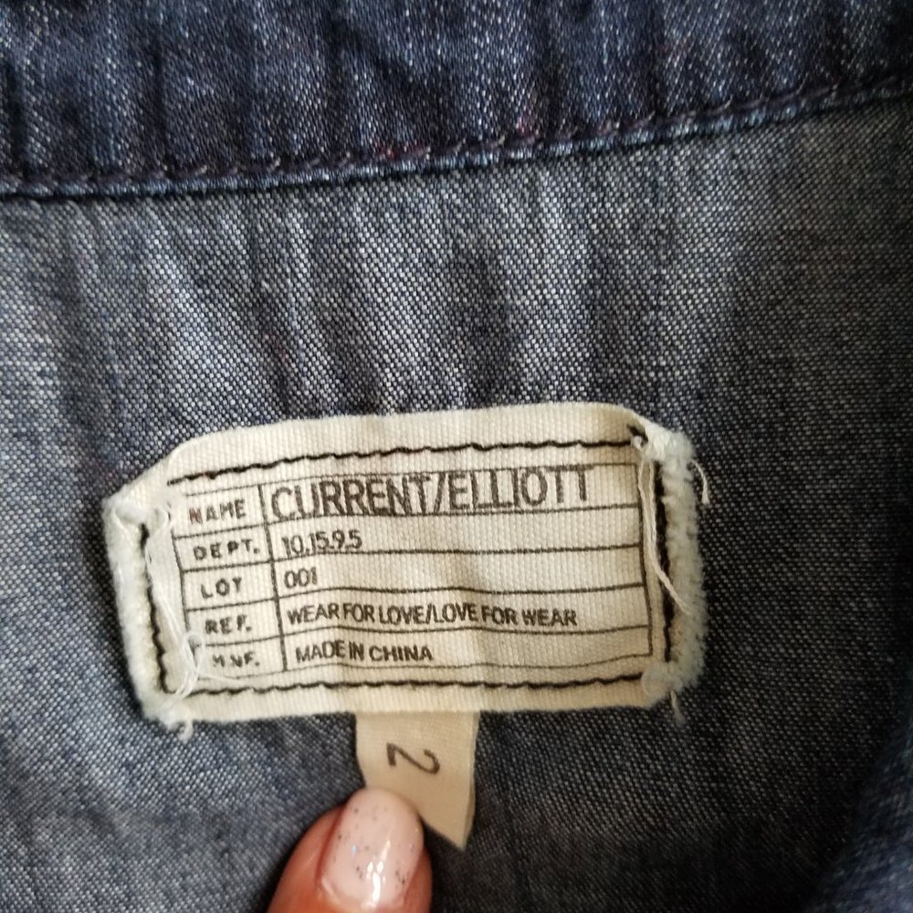 Current/Elliot Denim The School Girl Dress Size 2 - Picture 9 of 12
